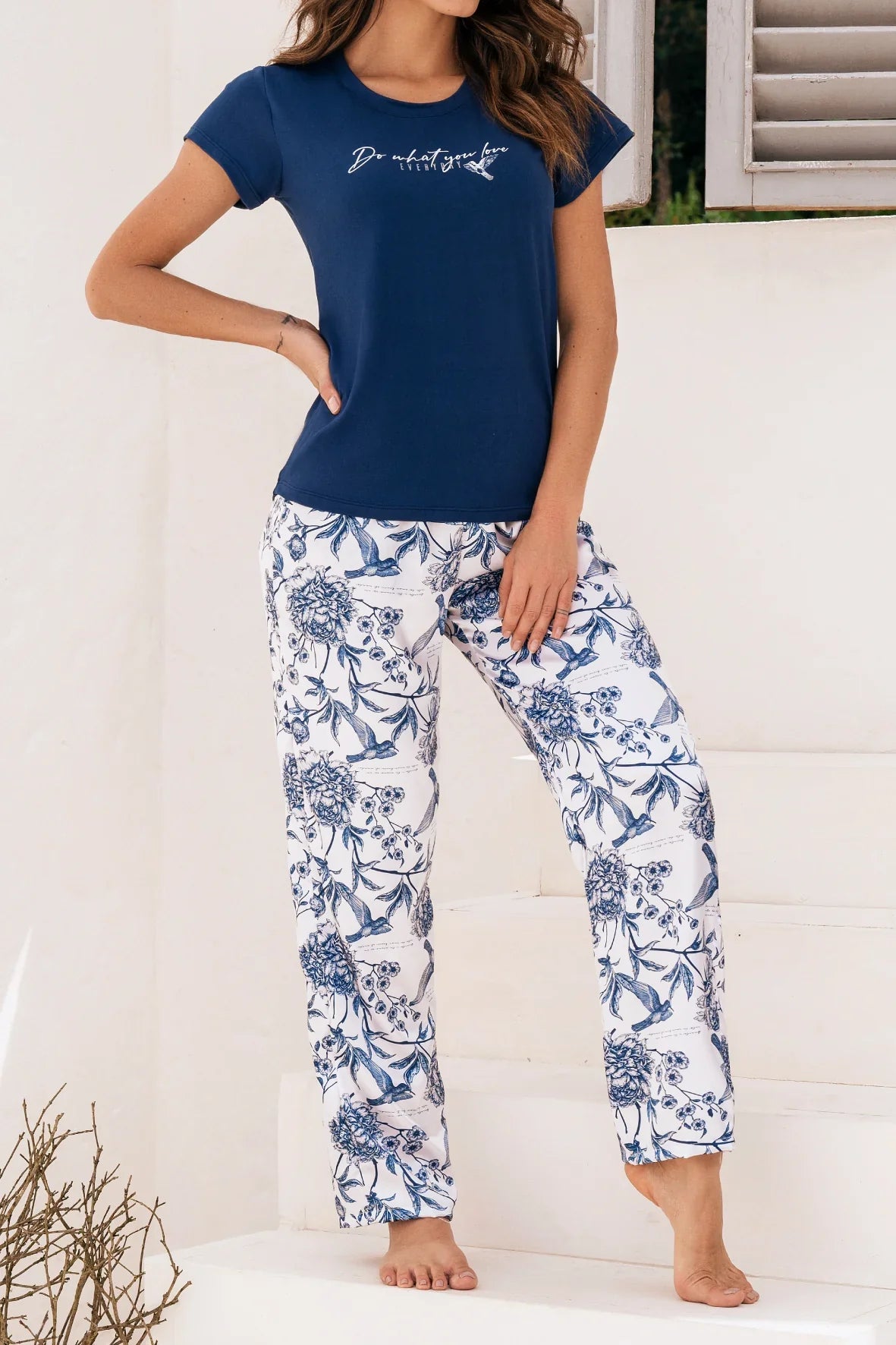 PIJAMA VALENCIA (ALGODÓN- SATÍN)