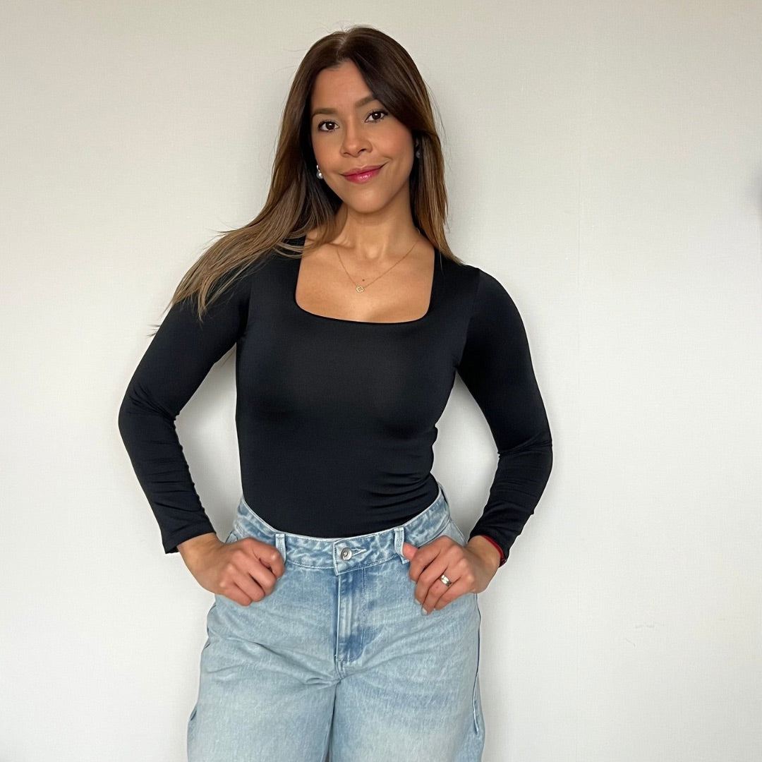 BODY CONTROL ABDOMEN COLOMBIANO 3657 NEGRO