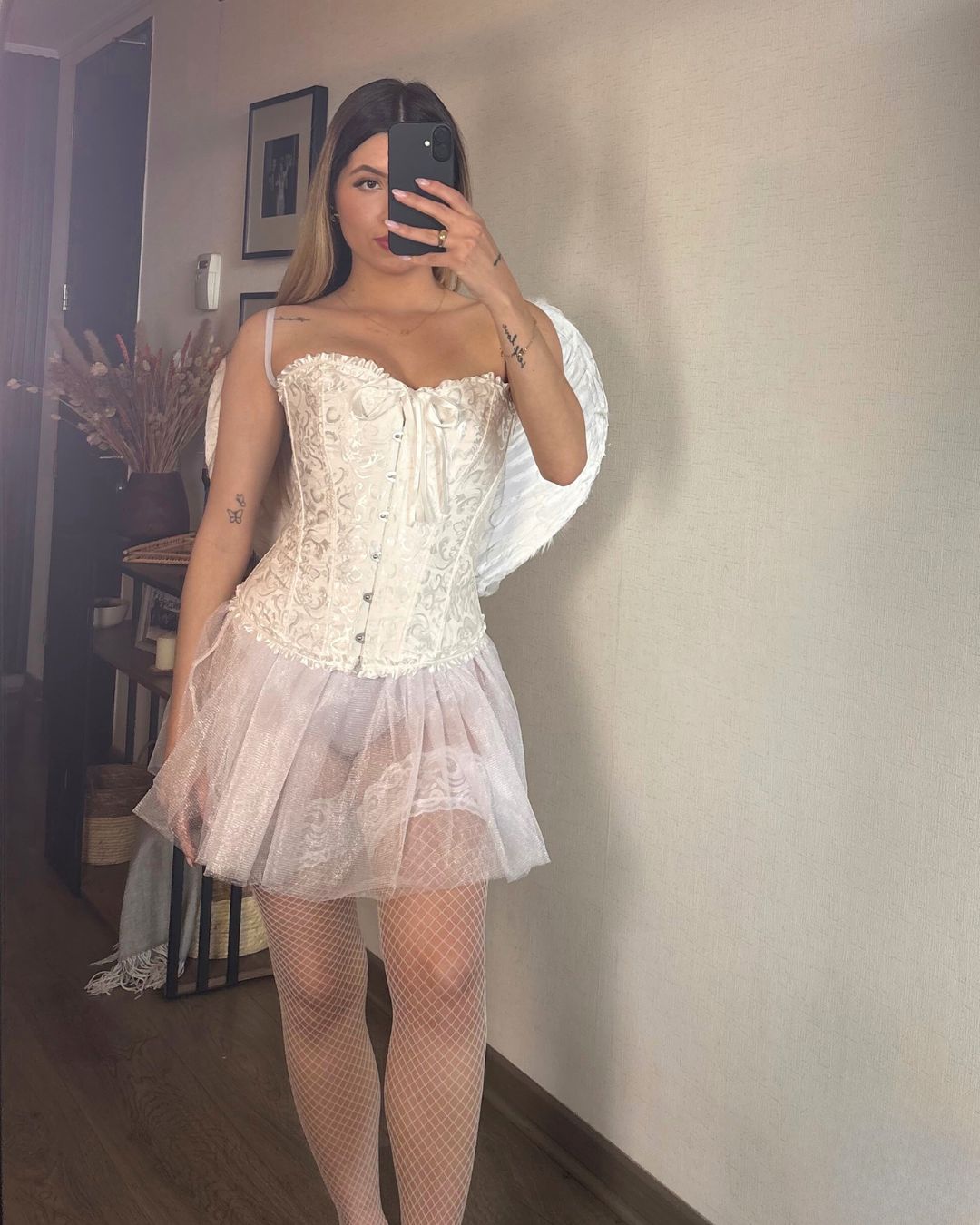DISFRAZ CISNE BLANCO (HALLOWEEN)