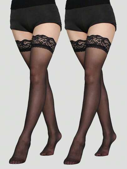 MEDIA PANTY LIGA NEGRA-ANTIDESLIZANTE