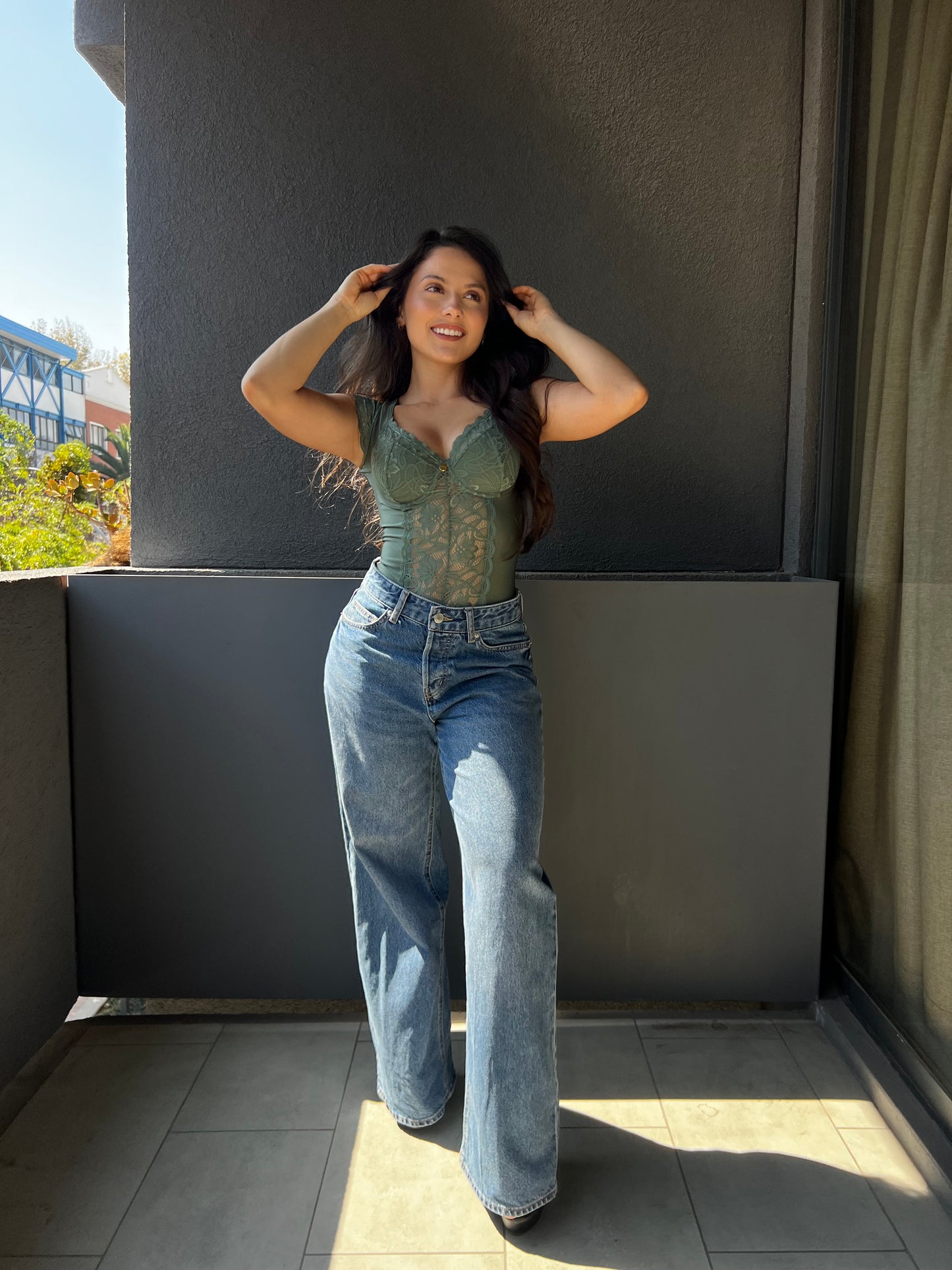 BODY ALESSANDRIA VERDE EUCALIPTO