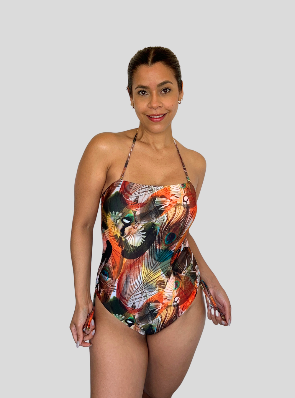 TRAJE DE BAÑO TROPICAL (CONTROL ABDOMEN)