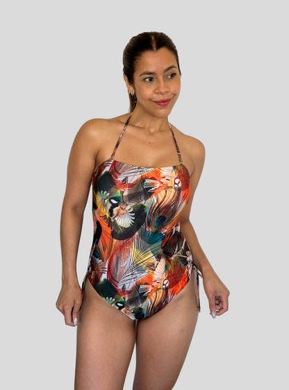 TRAJE DE BAÑO TROPICAL (CONTROL ABDOMEN)