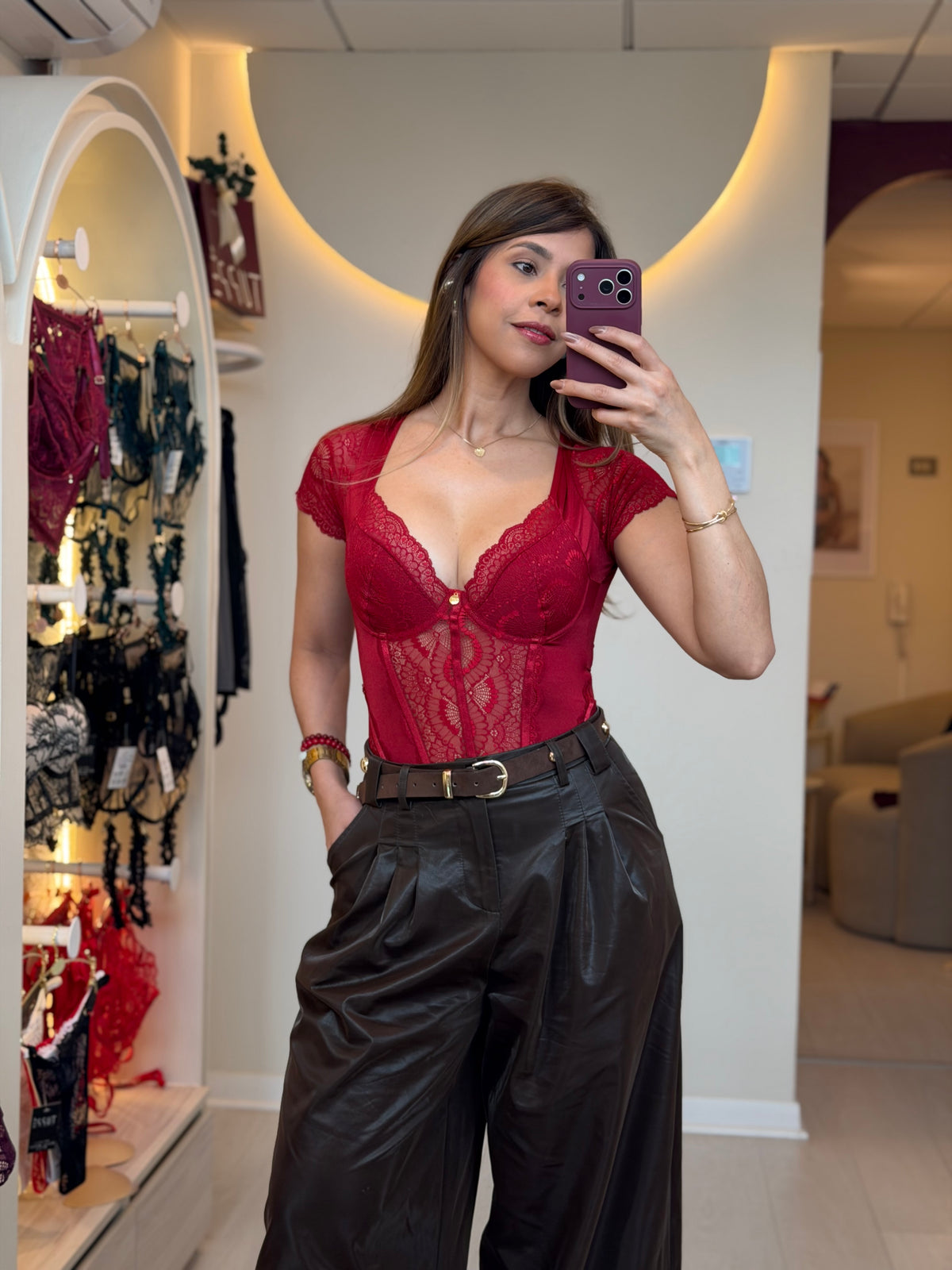 BODY FLORENCIA (ROJO)