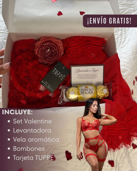BOX EXPERIENCIA COMPLETA (SET VALENTINE +BATA)