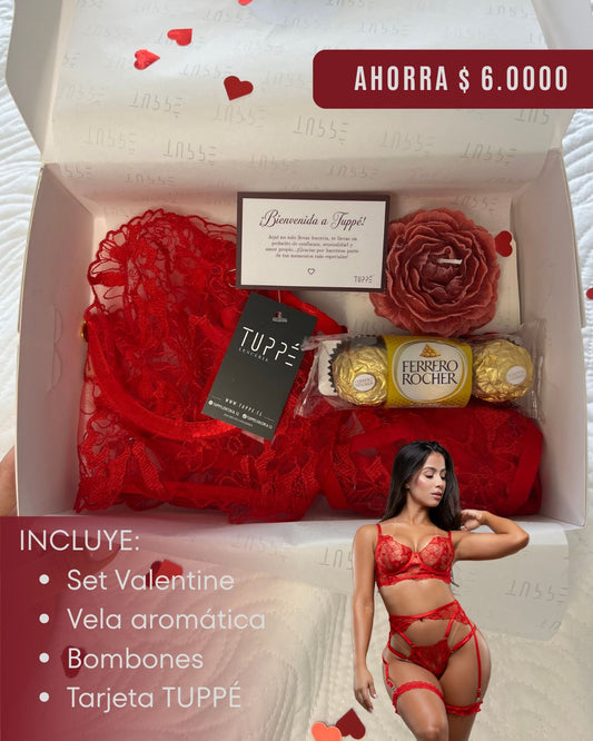 BOX ESPECIAL PARA REGALO +SET VALENTINE
