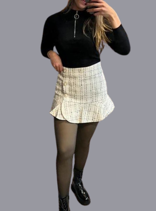 CALZA EFECTO PIEL (TALONERA)