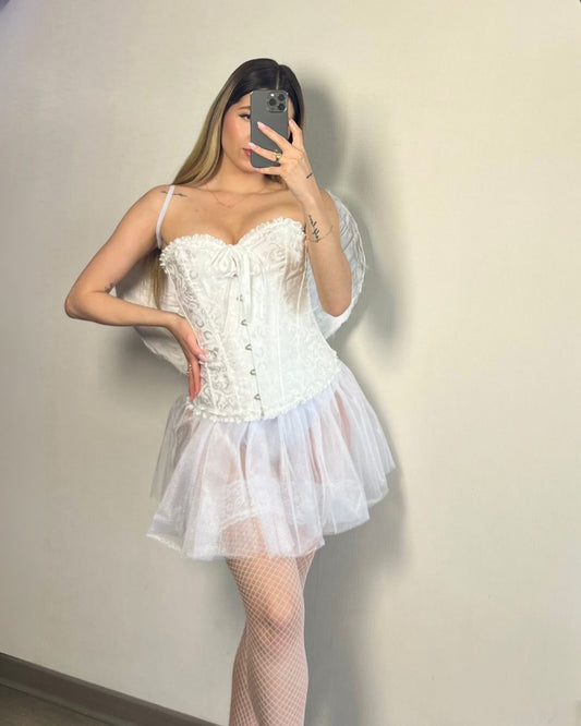 DISFRAZ CISNE BLANCO (HALLOWEEN)