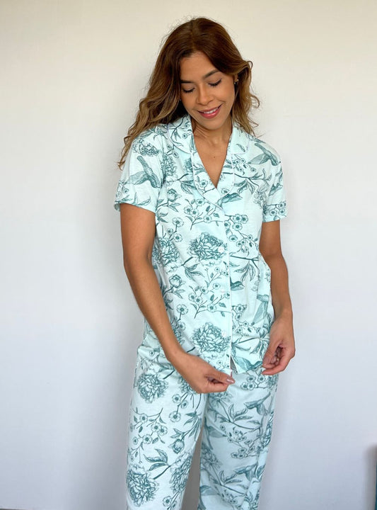 PIJAMA AMAPOLA (VERDE)