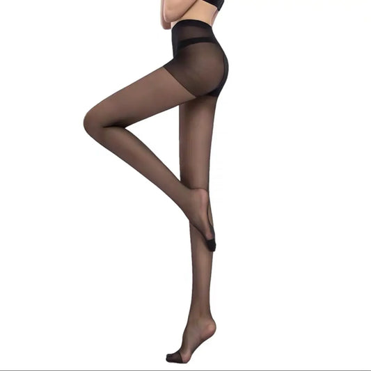 MEDIA PANTY ELASTICADA NEGRA